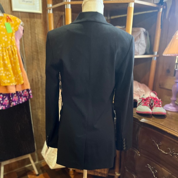 Essentials by ABS blazer black size 8 - Picture 2 of 6